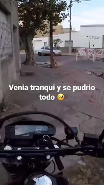 pasar por el otro lado.