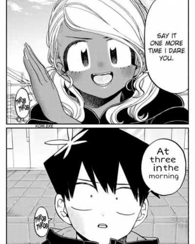 Tadano did dare to say it,