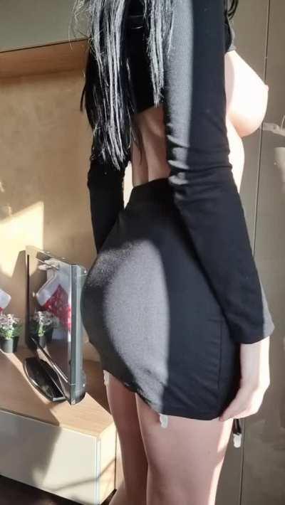 Is it too obvious that I want to get fucked if I wear this dress on a date?