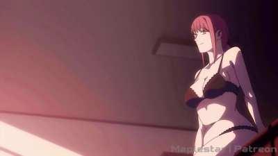 Makima gives Denji a 