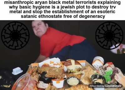 how about instead of wiping out lesser races you try wiping your ass you stinky fuck