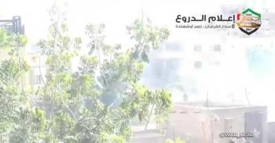 Sudanese Armed Forces attacking a building full of Rapid Support Forces 