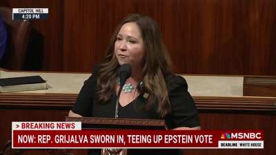 Adelita Grijalva speaks before signing Epstein discharge petition - Nov 12, 2025