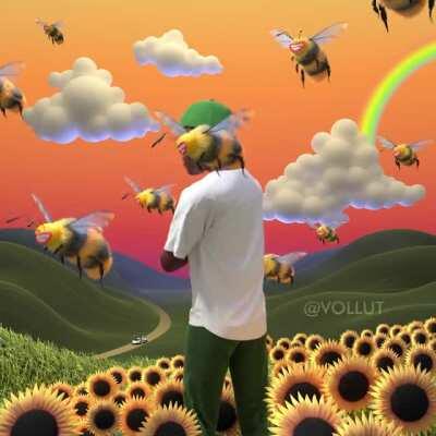 Recreated the legendary Flower boy album cover by Tyler