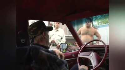 Lahey, what the fuck you lookin at with your skirted egg?