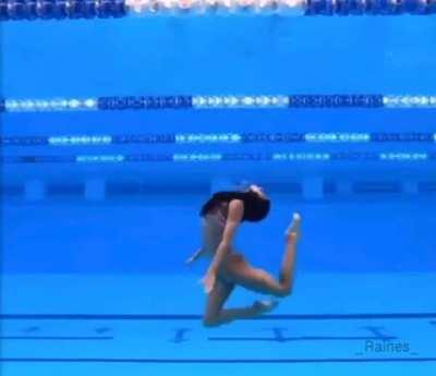 these movements underwater