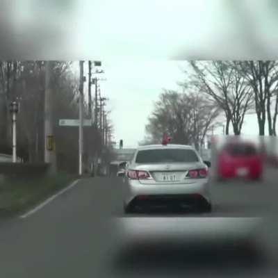 Sneaky undercover traffic police in Japan