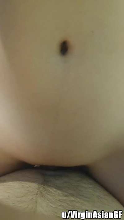 I started cumming during my pussy job before he did (watch with sound, trust me)...