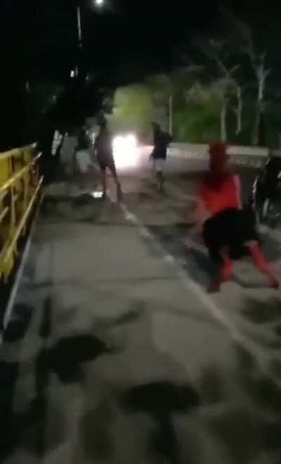 The red devil with a disability