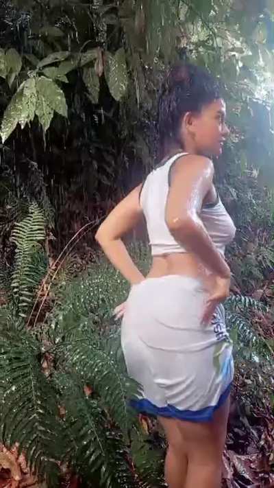 Come join me in nature's shower