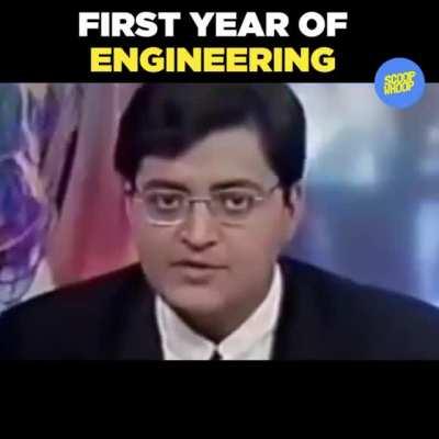 Transformation from First year to final year of Engineering