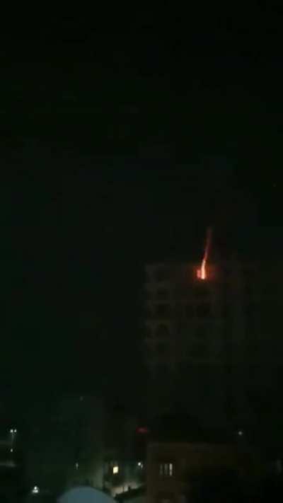 Incoming! Enjoy your dinner!