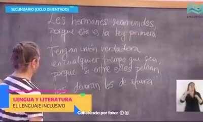 Lengua y Literatura: El Lenguaje Inclusivo