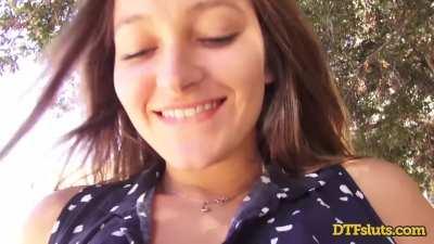 Park Bench Polka Dots [gif]