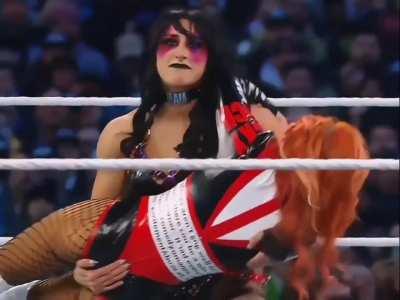 Becky Lynch and Rhea Ripley