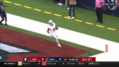 [Highlight] Today marks 48 days until the start of the 2024 NFL season! Let's remember this 48 yard bomb from Kyler Murray to Rondale Moore against the Texans last year. This was Murray's first passing touchdown since returning from his torn ACL. Texans w