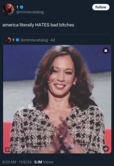 They couldn't fathom the idea of a brilliant, powerful Black woman leading the country.