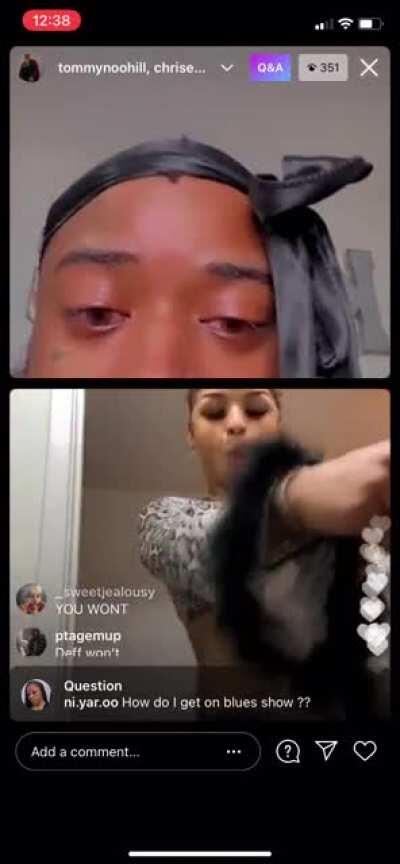 I got this from the live tonight