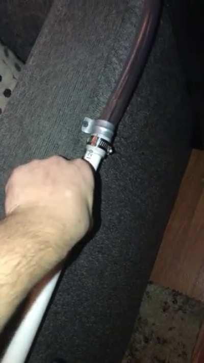 You all asked for the blunt passer in action...