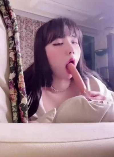 I bet you wish your wiener was in echih warm wet mouth