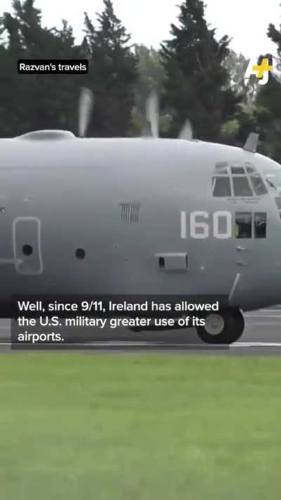 Irish activists break into an airport to inspect US planes for weapons.