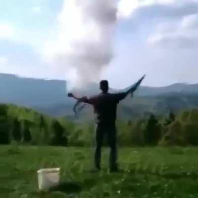 Many idiots with guns