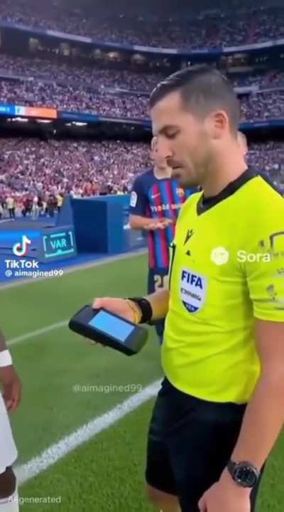 Leaked footage of the new El classico