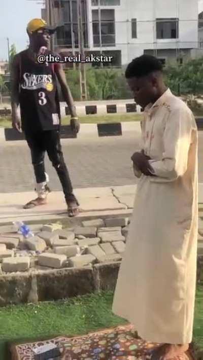 When you believe in God but still need your own measures.