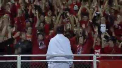 Broses Parting The Red Tees (and this was at a high school).