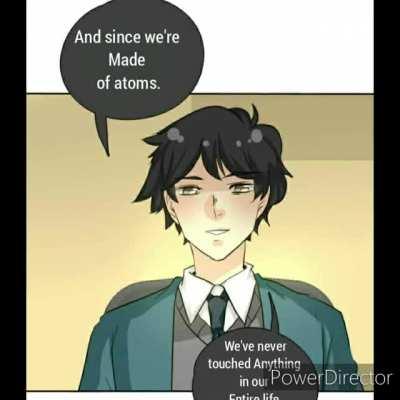 John paying attention in physics