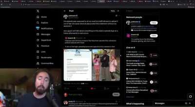 Asmongold says Pokimane lacks “empathy” in her response to the podcast drama