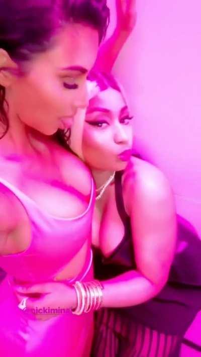 Kim K & Nicki