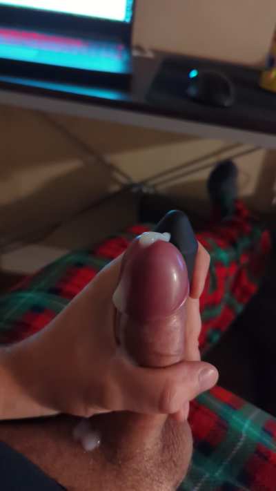 busting nut all over myself