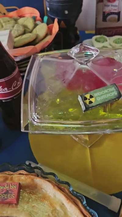 Hosted a Fallout party this Halloween!