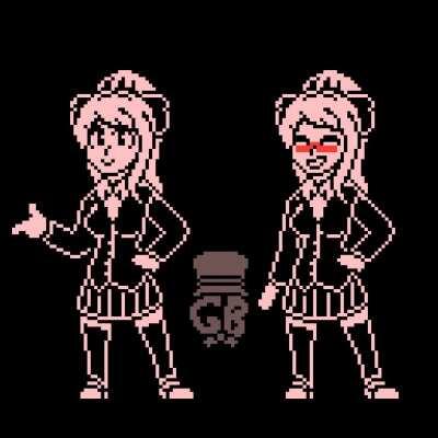 [ You feel like your reality is against you ] Monika in a style of undertale :D