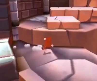 Mario is done trying to save Peach