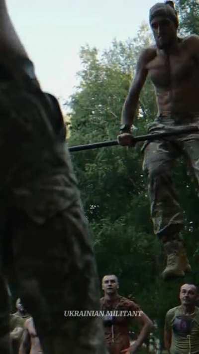 UA 47th Regiment (Polk) training routine