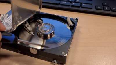 hard drive makes a funny sound