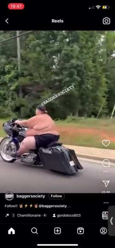 Not a speeder but a king