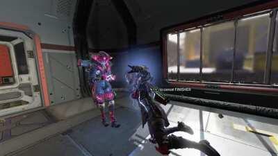 Laggy server gave me a cool slo mo Wattson finisher