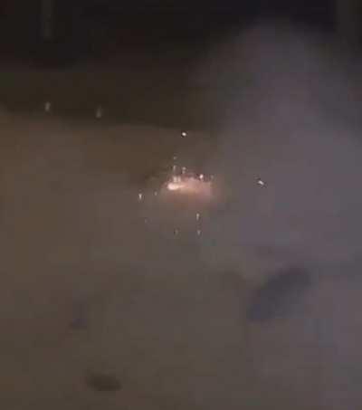 man puts firework in ass