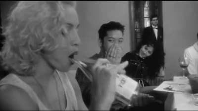 Who knew deep throating a bottle could be such a turn on? Madonna had that kind of power back in the day!