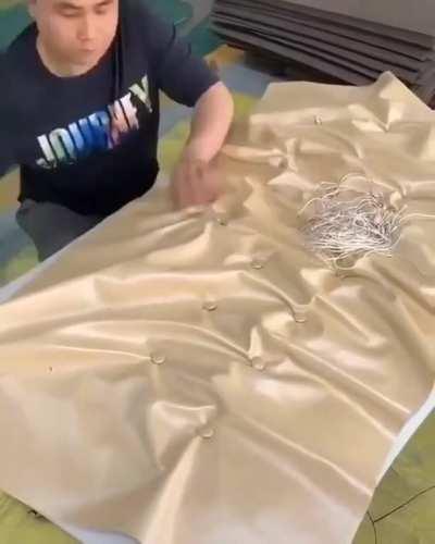 How bedroom benches are made