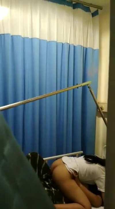 Horny patient and nurse