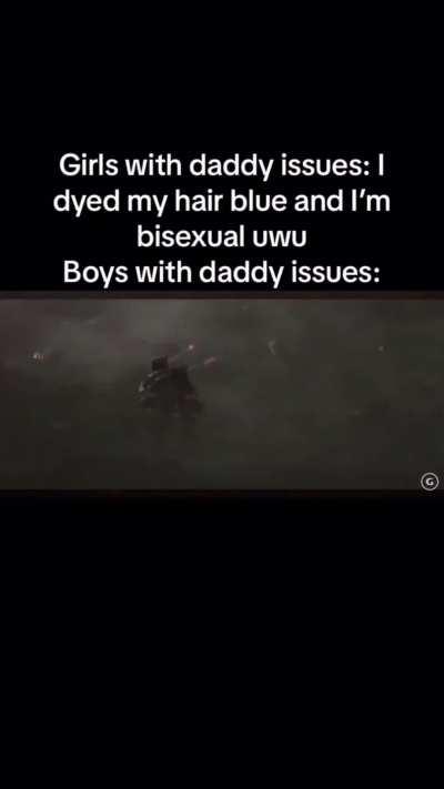 I'll make daddy proud 