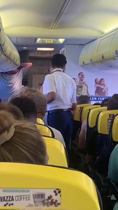 The dude owns the plane