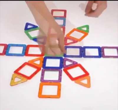 This magnetic building blocks
