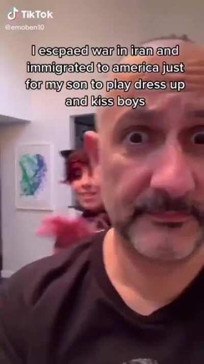 Chad dad loves and supports his son unconditionally