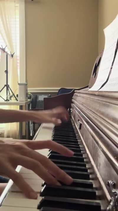 Giving up on this piece because people get stressed listening to it