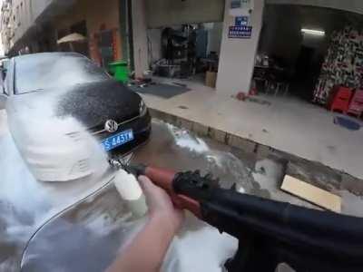 Así son los autolavados en Zacatecas 